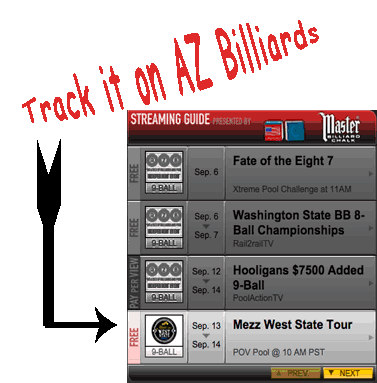 AZ Billiards' 'Master Chalk Streaming Guide'
